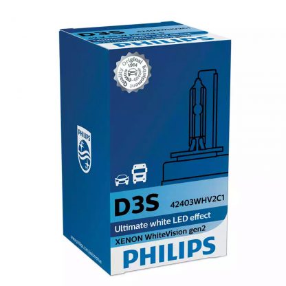 Philips D3S Xenon WhiteVision Gen 2 Box