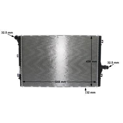 MAHLE Radiator CR 1539 001S - Image 2