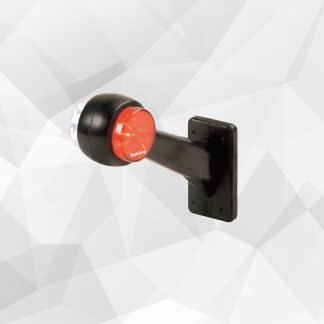 Truck-Lamp LED Rubber Arm Side Marker Lamp- Left