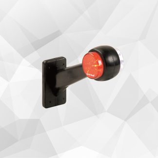 Truck-Lamp LED Rubber Arm Side Marker Lamp- Right